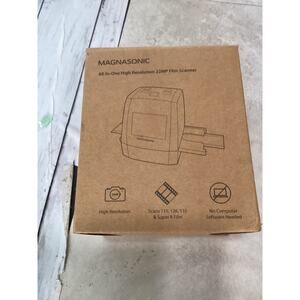 Magnasonic All-In-One 22MP Film Scanner, Converts Film, Slides and Monochrome